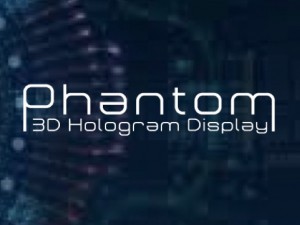 3Dホログラムディスプレイ「Phantom」